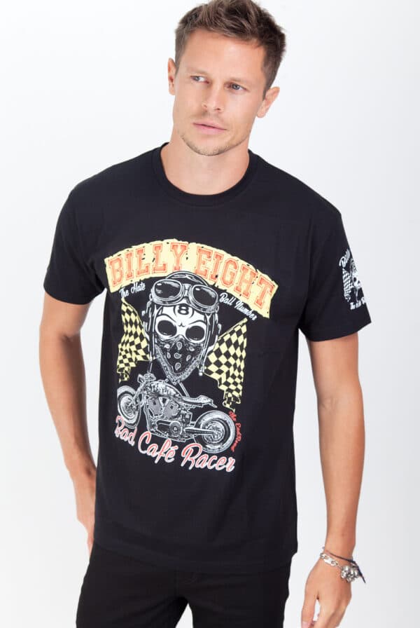 T-Shirt moto Bad Café Racer Billy Eight