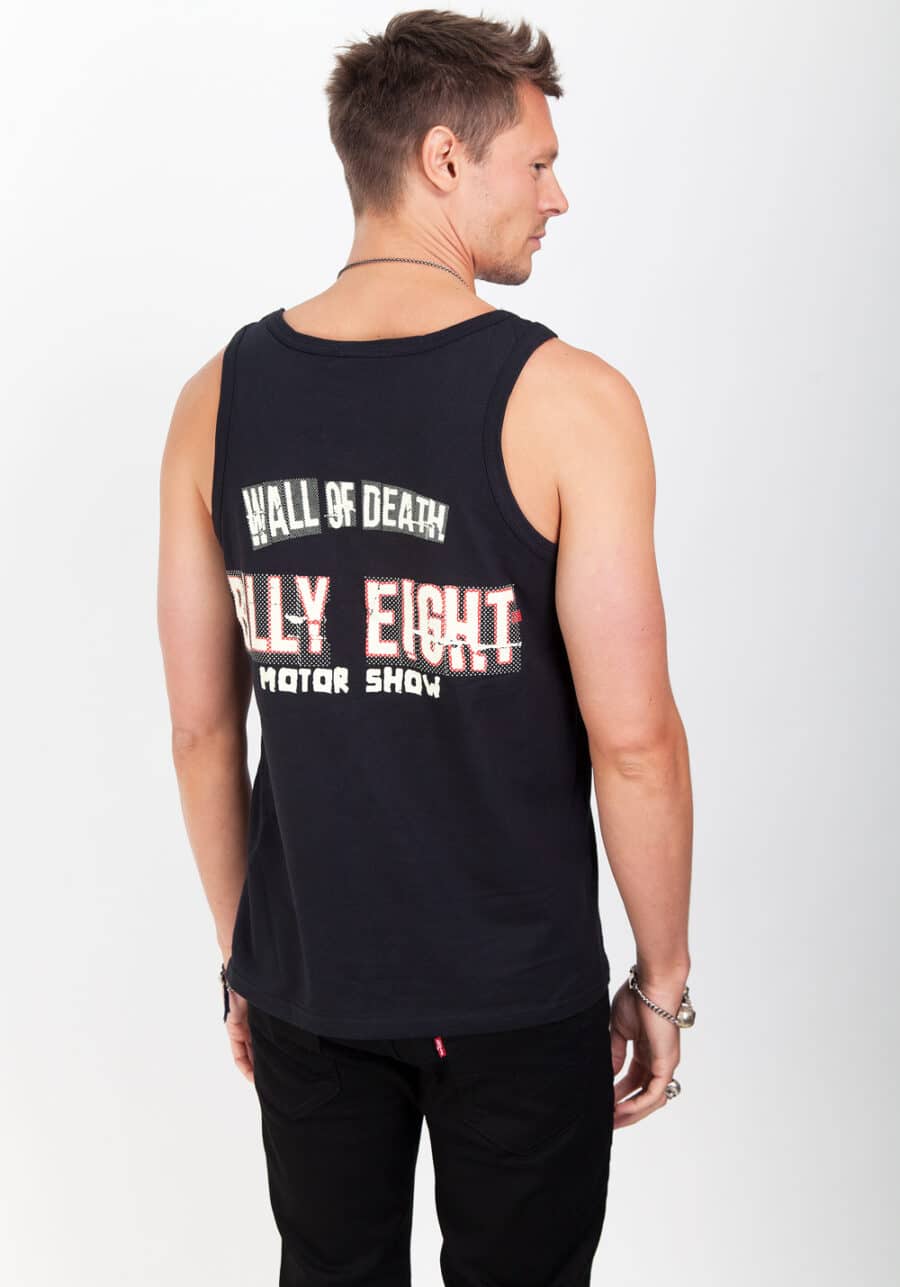tank top billy eight man wall of death black back2 2